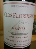 Clos Floridène 2018 (Graves - rouge)