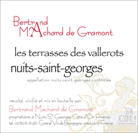 Bertrand Machard de Gramont - Les Terrasses des Vallerots 2009 (Nuits Saint Georges - rouge)