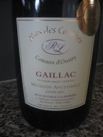Mas des Combes - Coteaux d'Oustry 2013 (Gaillac - blanc effervescent)