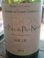 Domaine du Champ Chapron - sur lie 2016 (Gros Plant du Pays Nantais - blanc)