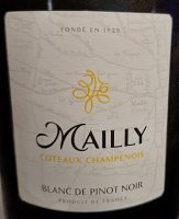 Mailly - Blanc de pinot noir - (Côteaux Champenois - blanc)