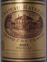 Château Batailley 2015 (Pauillac - rouge)