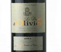 Le Dauphin d'Olivier 2015 (Pessac-Léognan - rouge)
