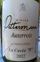Didier Pettermann — Cuvée R  Excellence 2022 (Alsace Auxerrois - blanc)