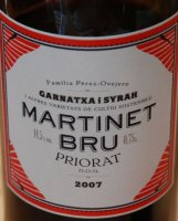 Mas Martinet, Martinet Bru 2010 (Priorato - rouge)