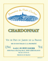 Domaine du Petit Clocher - Chardonnay 2024 (Vin de Pays du Jardin de la France - blanc)