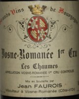 Jean Faurois, Premier Cru Les Chaumes