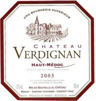 Château Verdignan 2001 (Haut-Médoc - rouge)