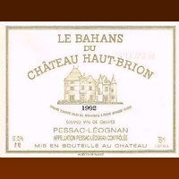 Le Bahans du Château Haut-Brion 2002 (Pessac-Léognan - rouge)