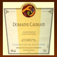 Domaine Cauhapé - Symphonie de Novembre 2000 (Jurançon - blanc moëlleux)
