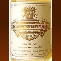 Château Coutet 2008 (Barsac - blanc liquoreux)