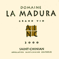 Domaine La Madura - Grand Vin 2016 (Saint Chinian - rouge)