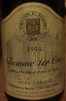 Lycée Viticole de Beaune - 1er Cru