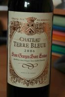 Château Terre Bleue 2011 (Saint Georges Saint Emilion - rouge)