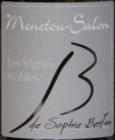 Les vignes nobles de Sophie Bertin 2020 (Menetou-Salon - blanc)