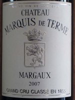 Château Marquis de Terme 2010 (Margaux - rouge)