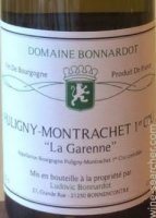 Domaine Bonnardot - Puligny-Montrachet 1er Cru La Garenne