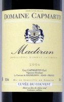 Domaine Capmartin - Cuvée du Couvent 2014 (Madiran - rouge)