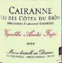 Vignobles André Farjon 2022 (Cairanne - rouge)