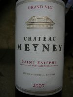 Château Meyney 2000 (Saint Estèphe - rouge)