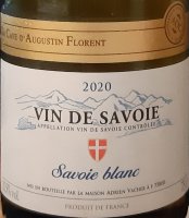 La cave d'Augustin Florent 2020 (Vin de Savoie - blanc)
