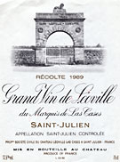 Château Léoville Las Cases 1985 (Saint Julien - rouge)