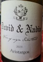 David & Nadia - Aristargos 2023 (Swartland - blanc)