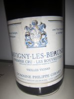 Domaine Philippe Girard - 1er Cru - Les Rouvrettes 2009 (Savigny-Lès-Beaune - rouge)