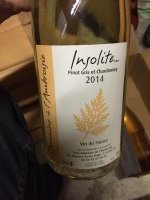 Domaine de l'Ambroisie - L'Insolite 2016 (Vin de Table - Vin de France - blanc moëlleux)