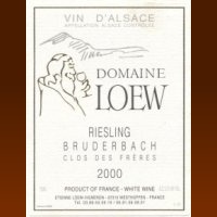 Domaine Loew - Bruderbach Clos des Frères 2017 (Alsace Riesling - blanc)