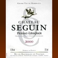 Château Seguin 2002 (Pessac-Léognan - rouge)