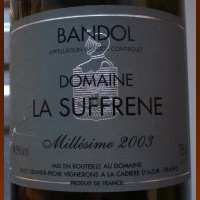 Domaine La Suffrène 2010 (Bandol - rouge)