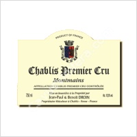 Jean-Paul et Benoît Droin - 1er Cru Montmains