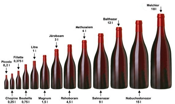 Les différentes capacités en Champagne