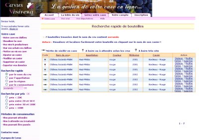 logiciel de gestion de cave à vin