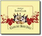 Michel et Michèle Berny Château Saint Clair et Clos du Bois Joli