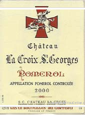 Château La Croix Saint-Georges