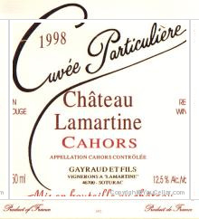 Château Lamartine - Cuvée Particulière