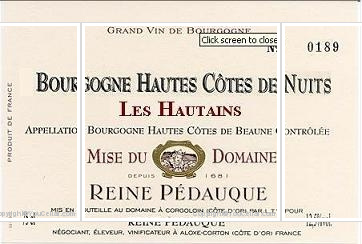 Domaine Reine Pédauque - Les Hautains