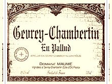 Domaine Maume - En Pallud