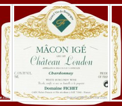 Château London - Mâcon-Igé