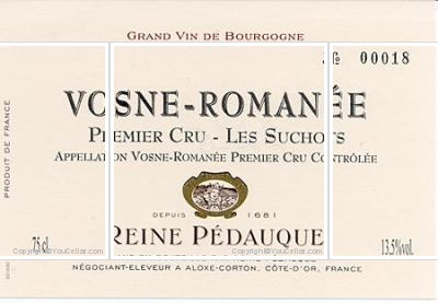 Domaine Reine Pédauque - Premier Cru les Suchots