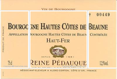 Domaine Reine Pédauque - Haut-Fer