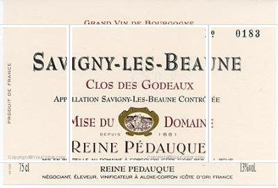 Domaine Reine Pédauque - Clos des Godeaux