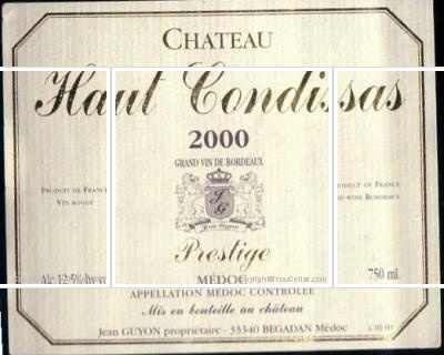 Château Haut-Condissas - Cuvée Prestige