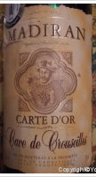 Cave de Crouseilles - Carte d'Or