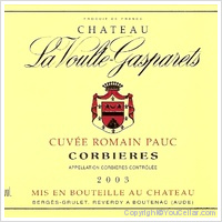 Château La Voulte Gasparets, Cuvée Romain Pauc