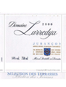 Domaine Larreydia - Sélection des Terrasses