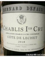 Domaine Bernard Defaix - 1er Cru Côte de Lechet