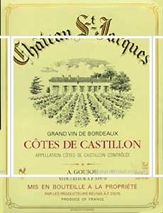 Château St Jacques